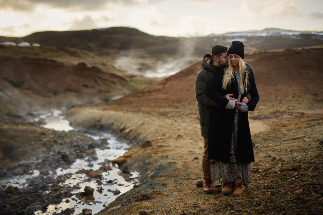 sesja przedślubna na Islandii